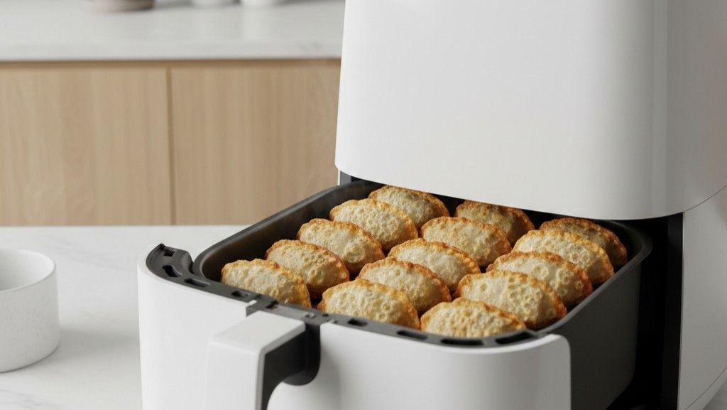 Frozen Dumplings In An Air Fryer For Modern Crunch