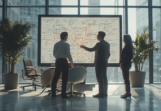 The core decision making in business process